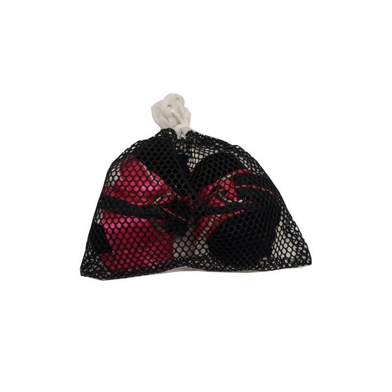 Poï met lint Laribo (per paar) ROZE 2/3