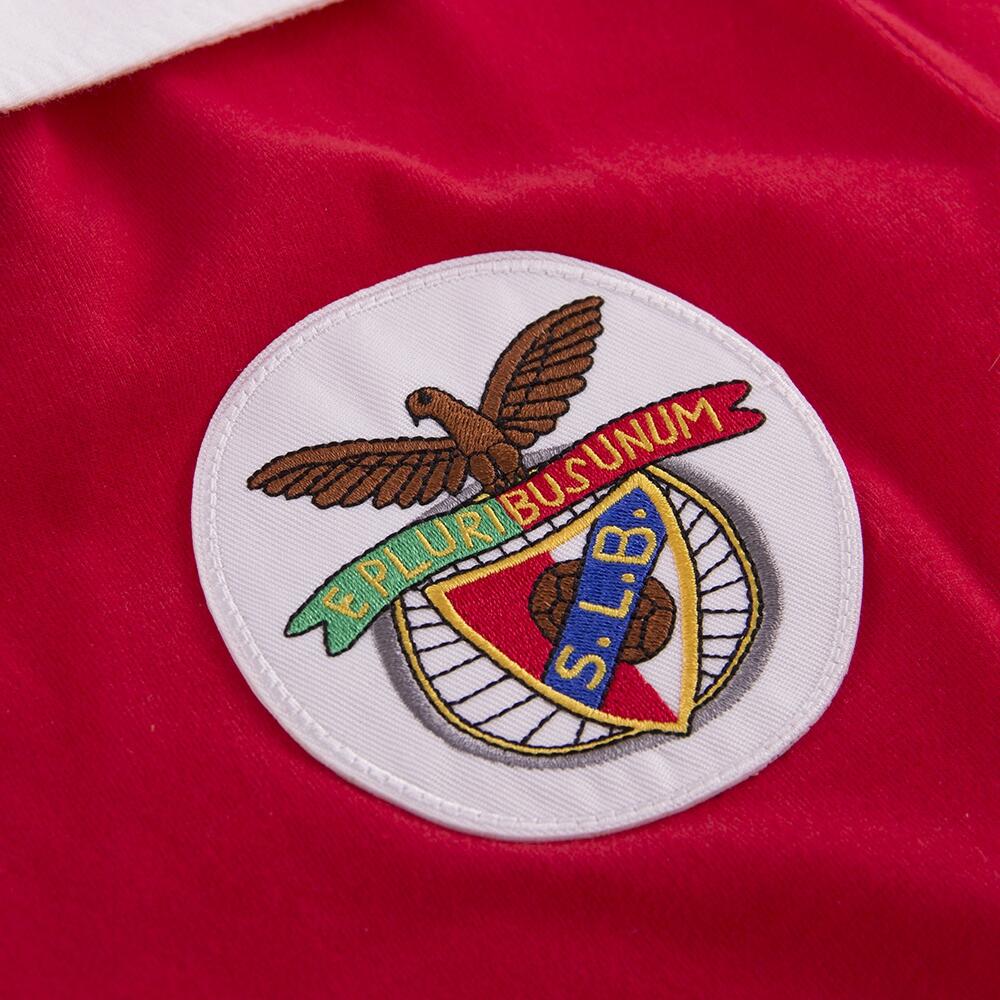 Retro Voetbalshirt - Heren - SL Benfica 1962 - 63 - Rood 4/7