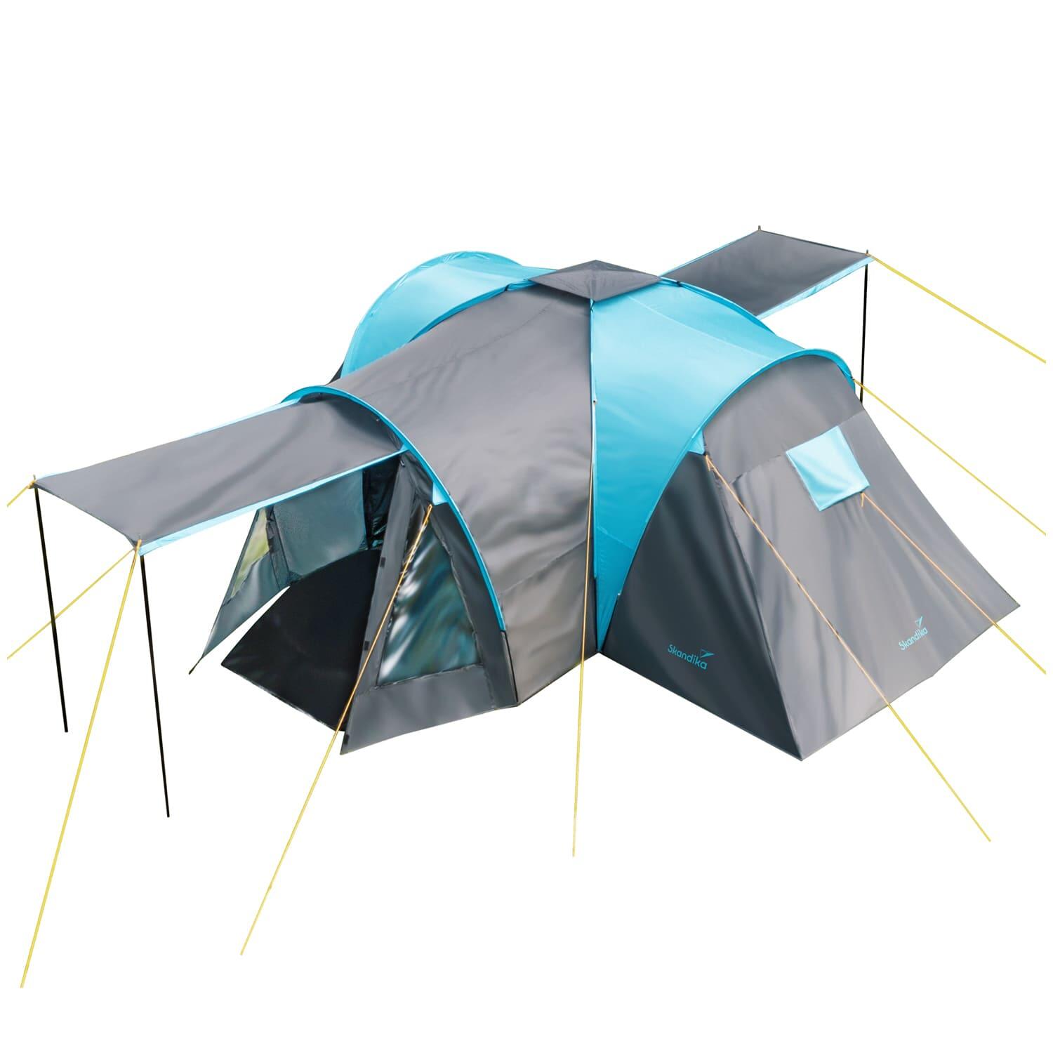 Tenda de cúpula - Hammerfest 4 Plus - Tenda de campismo 4 pessoas - 2 m altura