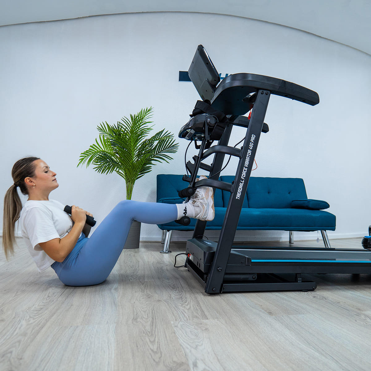 Passadeira Treadmill Force 480 Pro Behumax 4/7