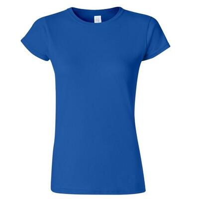 Dames zachte stijl korte mouw tshirt (antiek kersenrood)