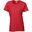 Tshirt À Manches Courtes Coupe Féminine Femme (Rouge)
