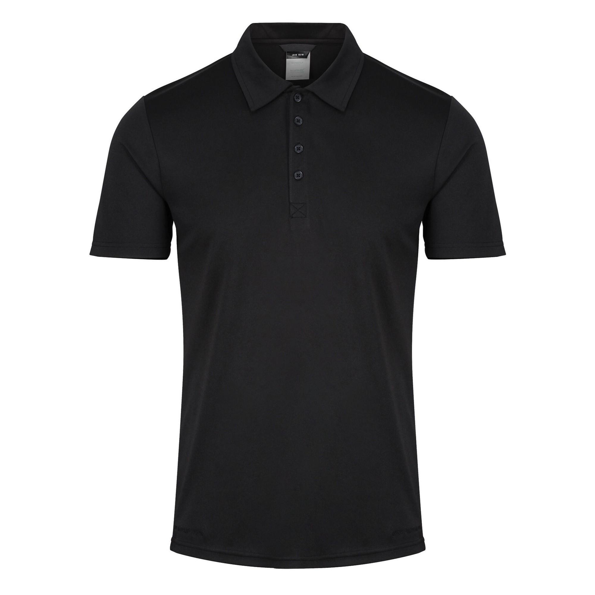Regatta - Polo Recyclé Pour Hommes (noir) - T-shirt Manches Courtes - Noir - 52 2xl - Decathlon