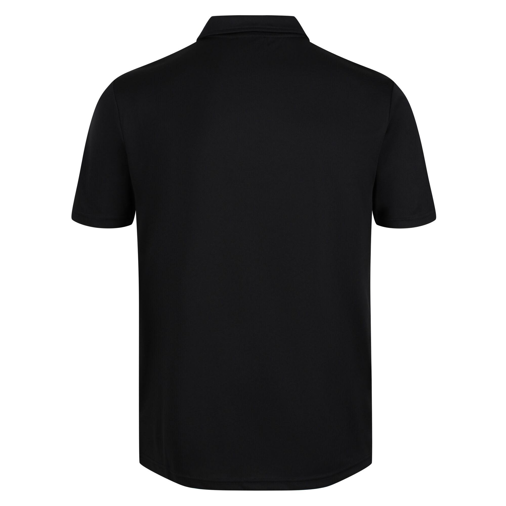 Polo Recyclé Pour Hommes (Noir) 2/5