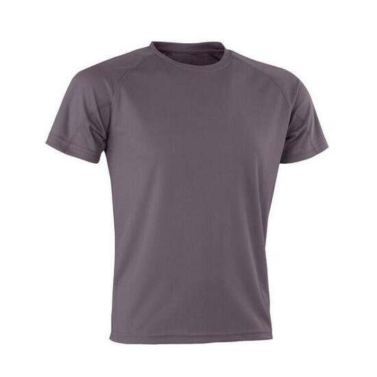 Tshirt Impact Aircool Pour Hommes (Gris)