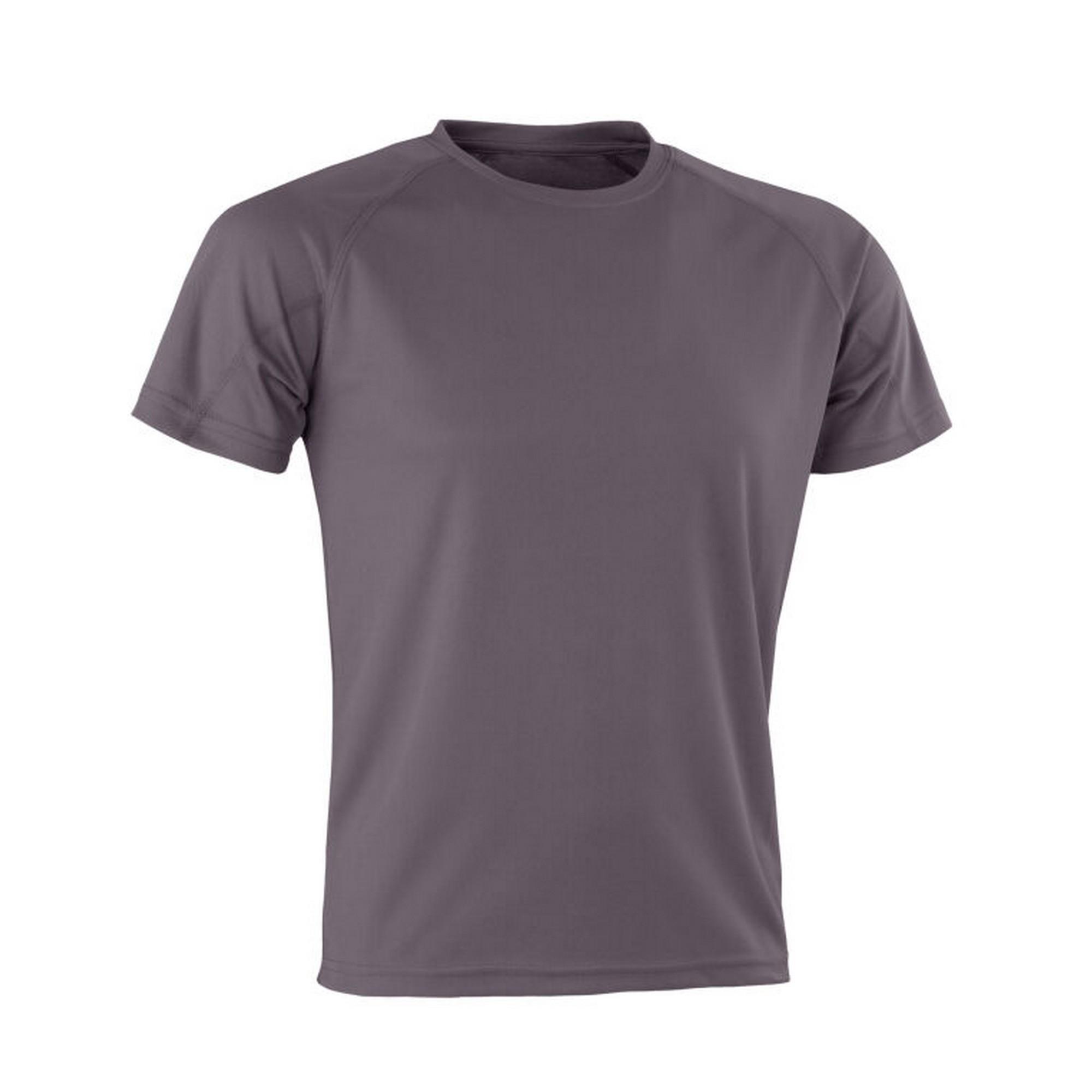 T-shirt do Homem Impact Aircool Cinzento
