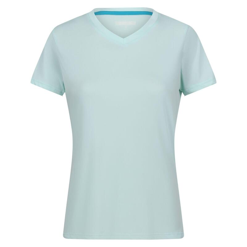 Tricou Drumeții În Natură Regatta Fingal V Neck Simplu Femei