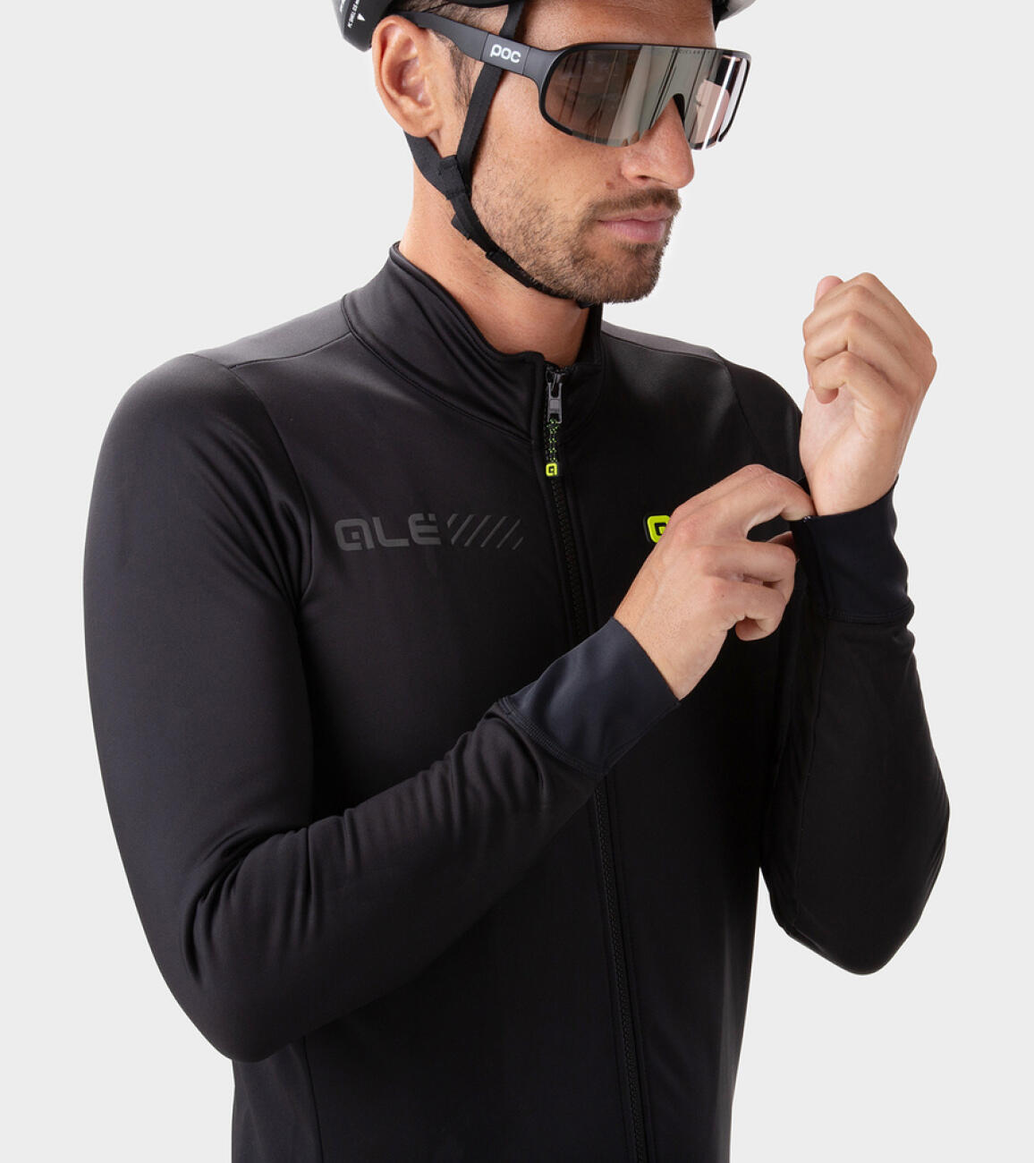 Chaqueta Alé Fondo 2.0 Solid Negra 6/7
