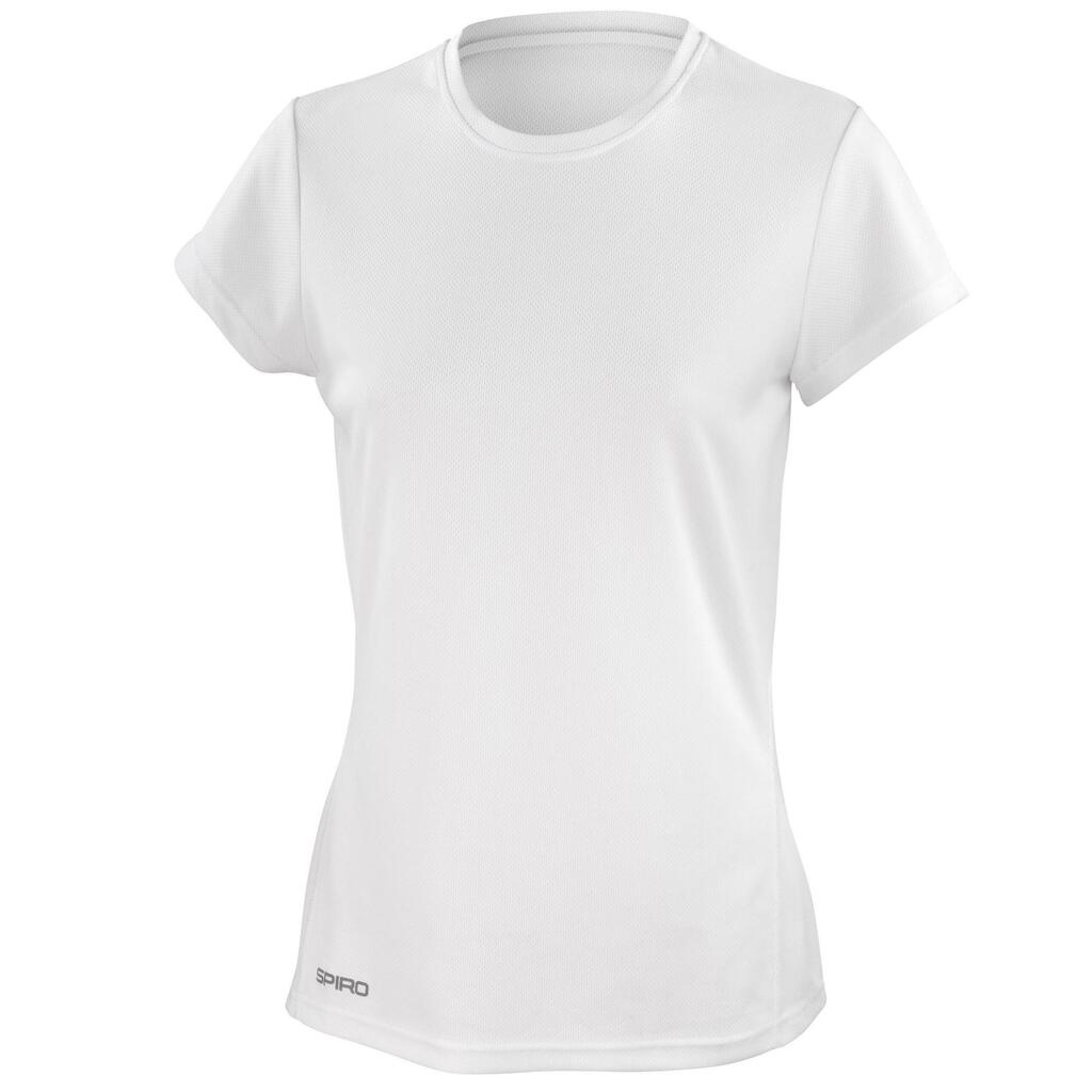 Womens/Ladies Quick Dry TShirt (White)