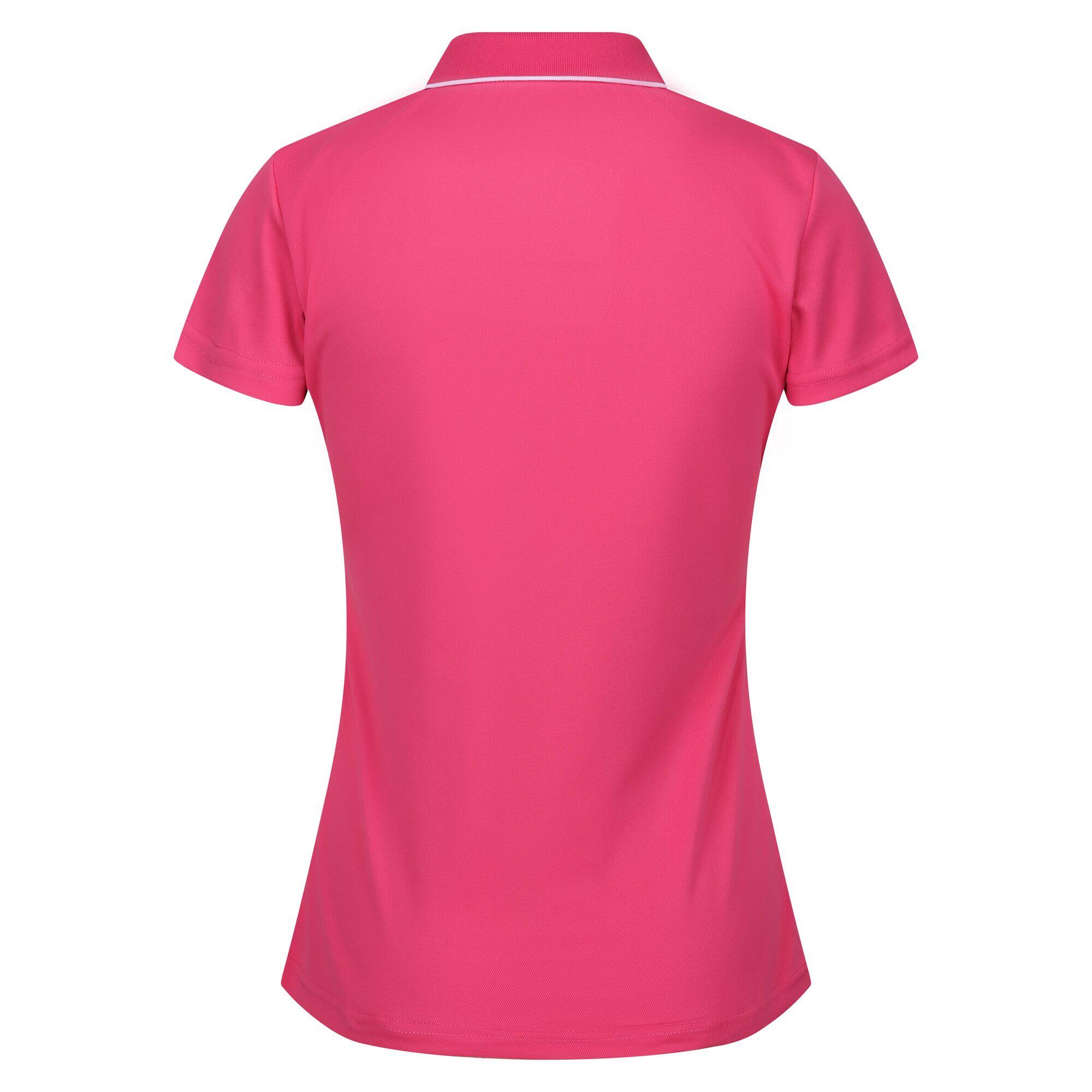 Polo Manches Courtes MAVERICK Femme (Flamant Rose) 2/4
