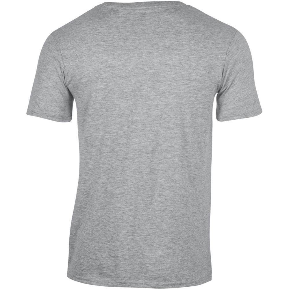 Tshirt À Manches Courtes Et Col En V Homme (Gris Sport) 2/4