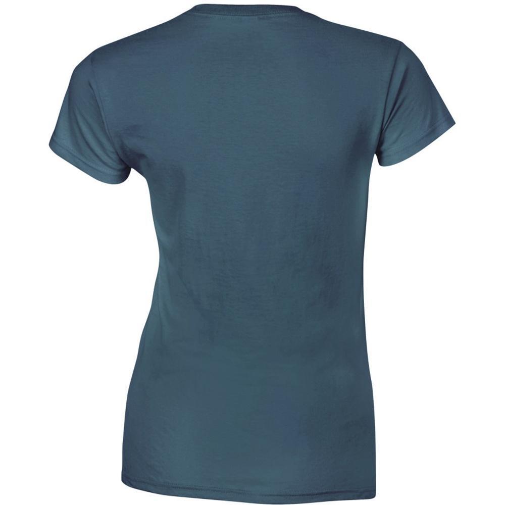 Tshirt À Manches Courtes Femme (Bleu Indigo) 2/2