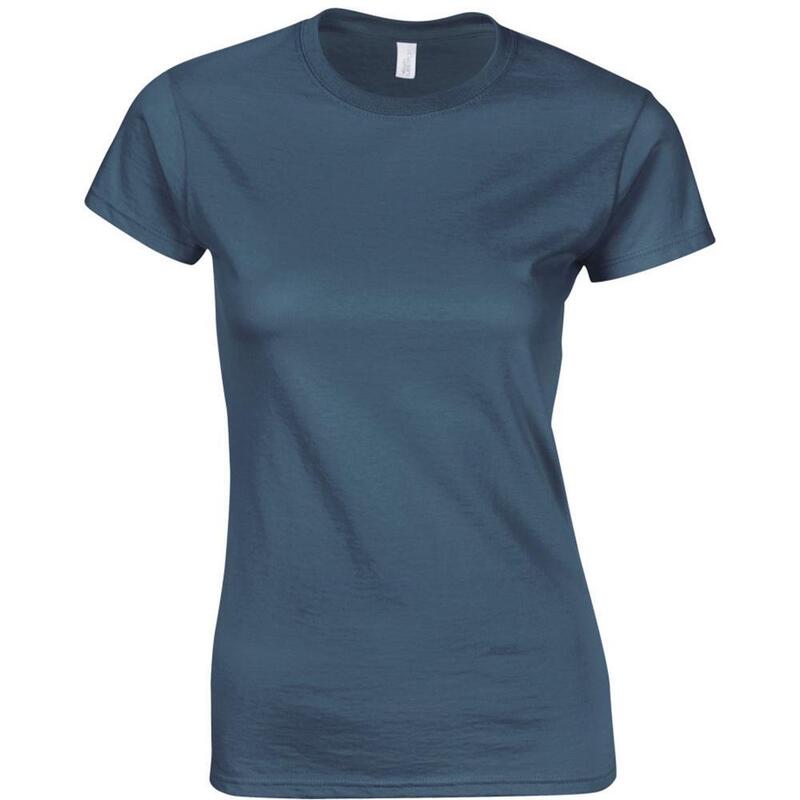Tshirt À Manches Courtes Femmes (Bleu Indigo)