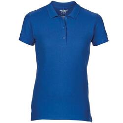 Polo Sport 100% Coton Femme (Bleu Roi)