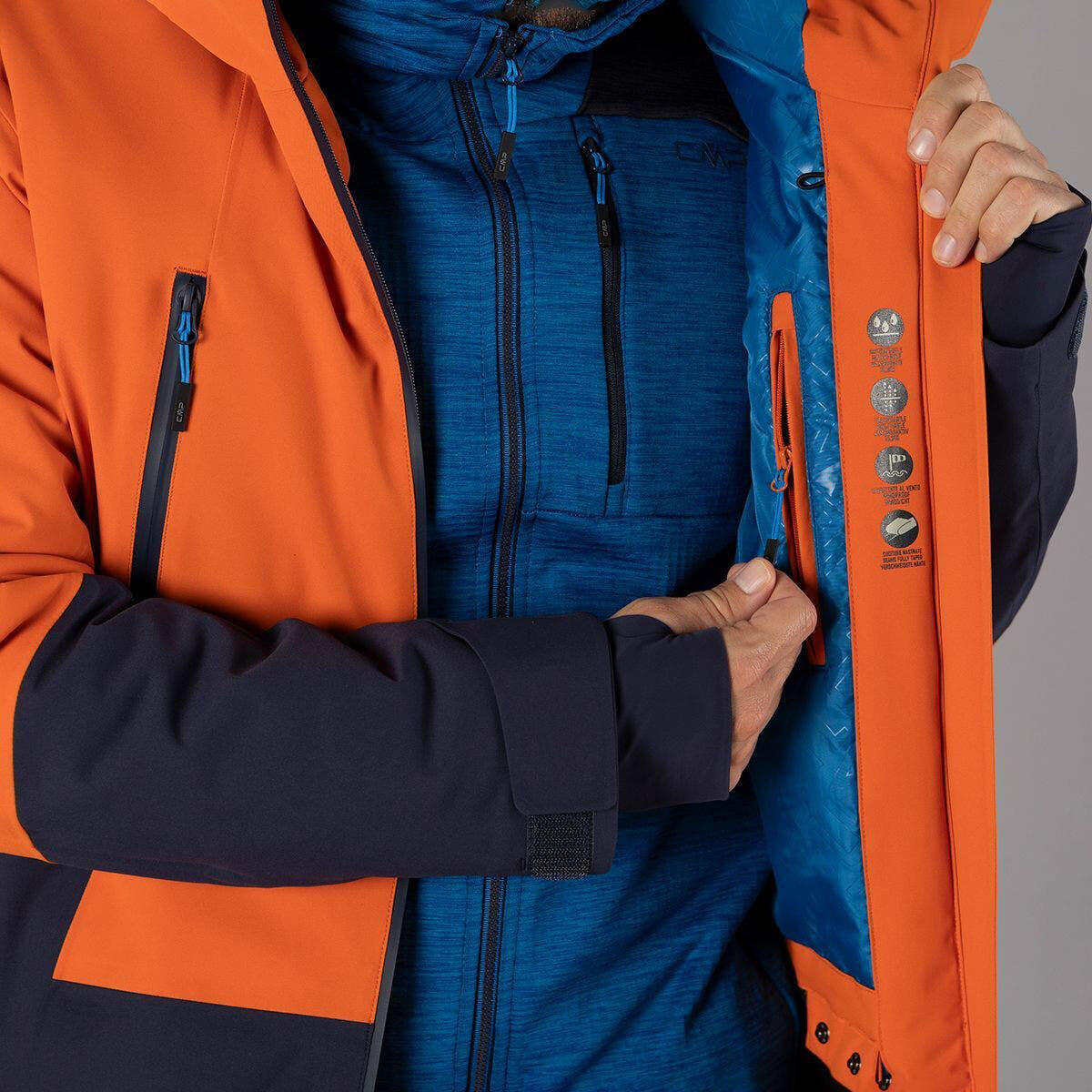 Chaqueta de esquí con capucha CMP Unlimitech 5/7