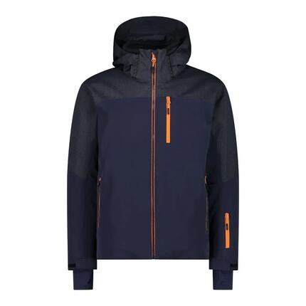 Gevoerde ski-jas met rits en capuchon CMP