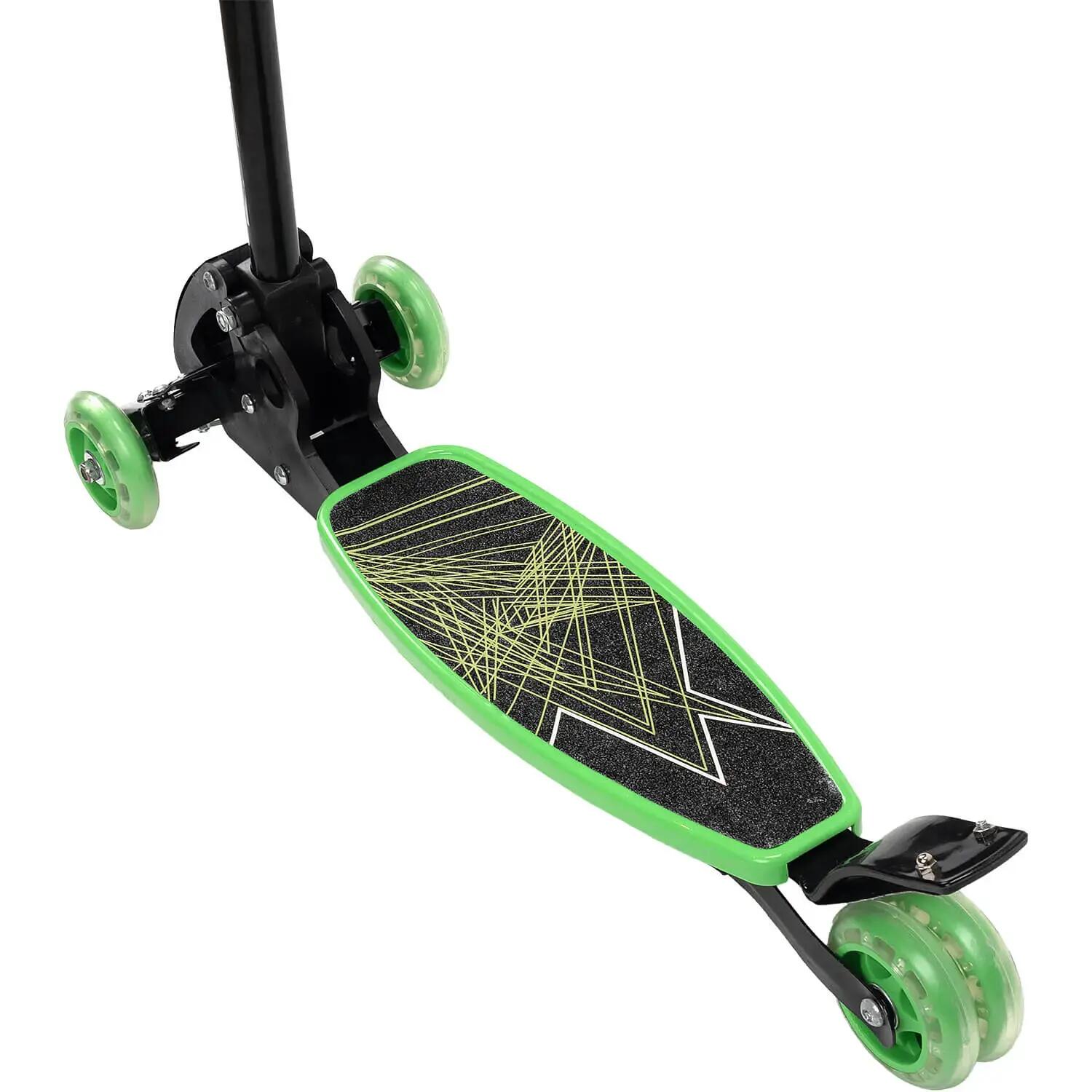 Trotineta cu 4 roti Rookie, verde 5/6