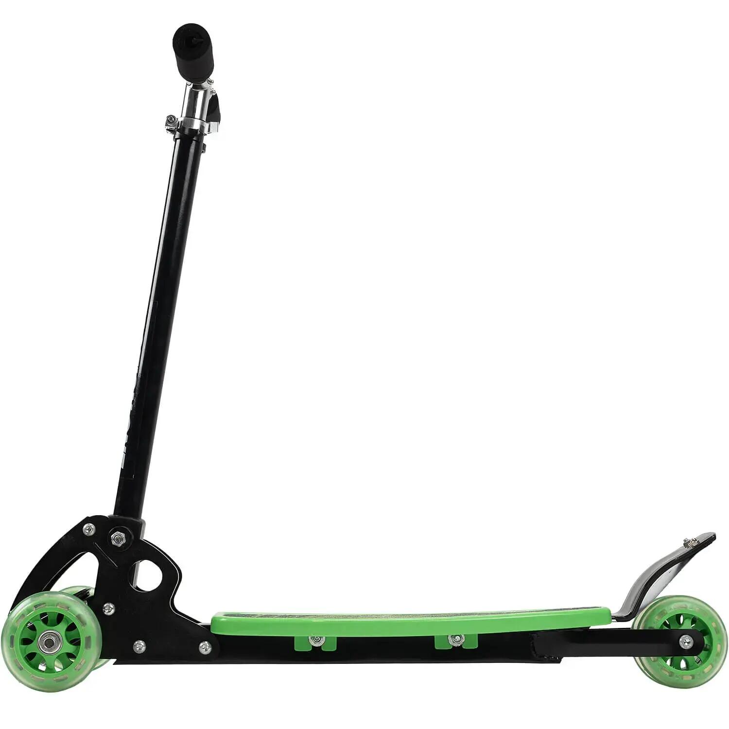 Trotineta cu 4 roti Rookie, verde 2/6