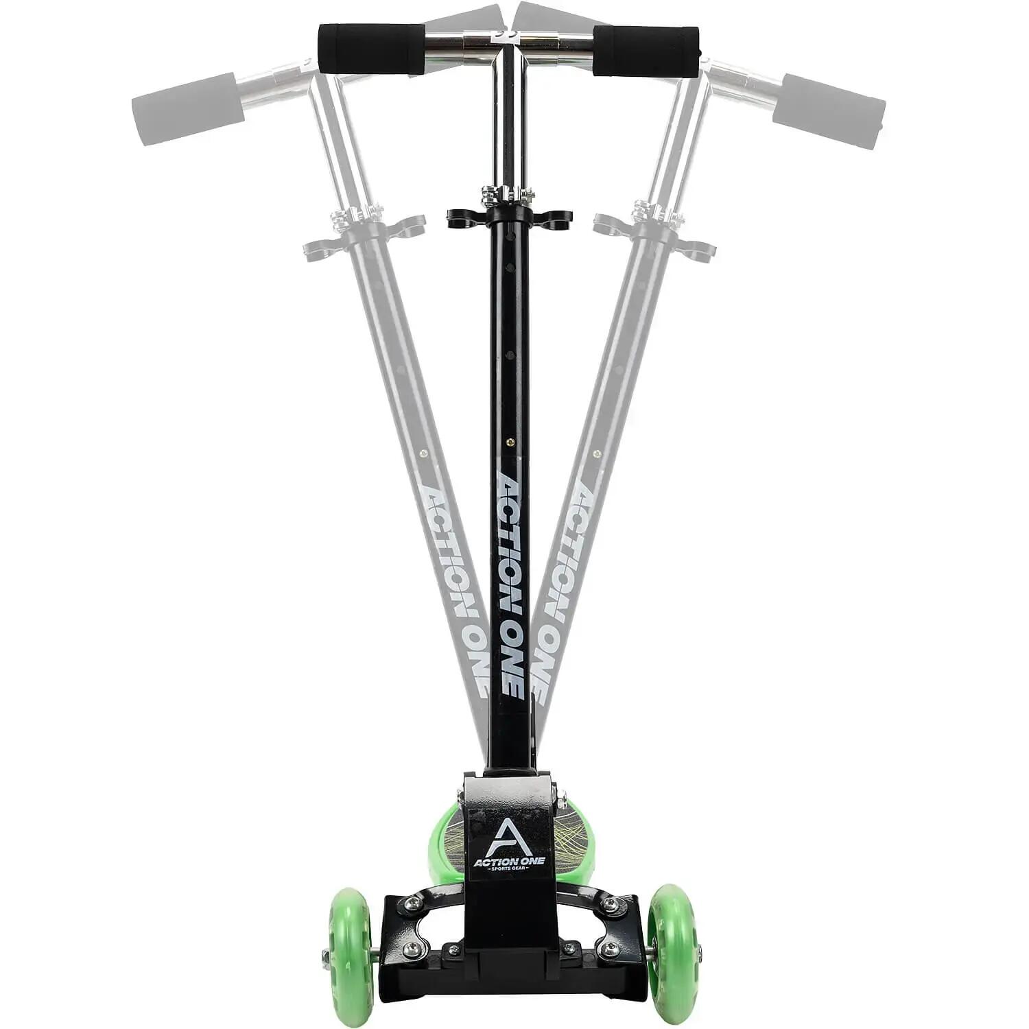 Trotineta cu 4 roti Rookie, verde 4/6