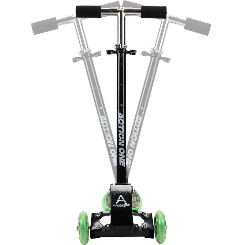 Trotineta cu 4 roti Rookie, verde