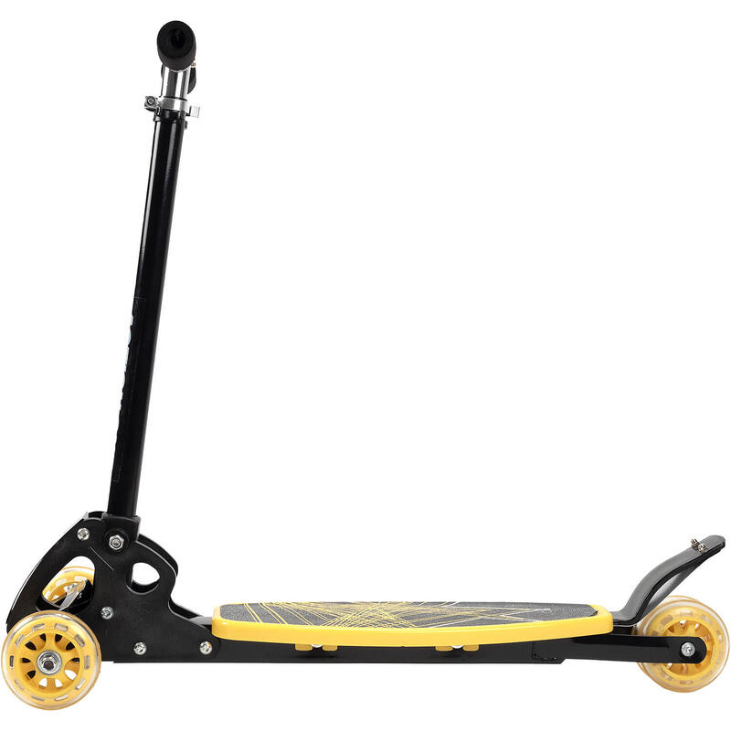 Trotineta cu 4 roti Rookie, galben