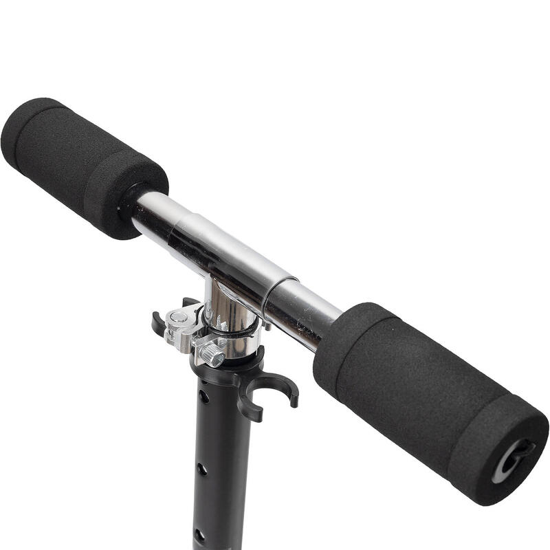 Trotineta Pliabila Flow, cu cric, roti 200 mm lila, negru