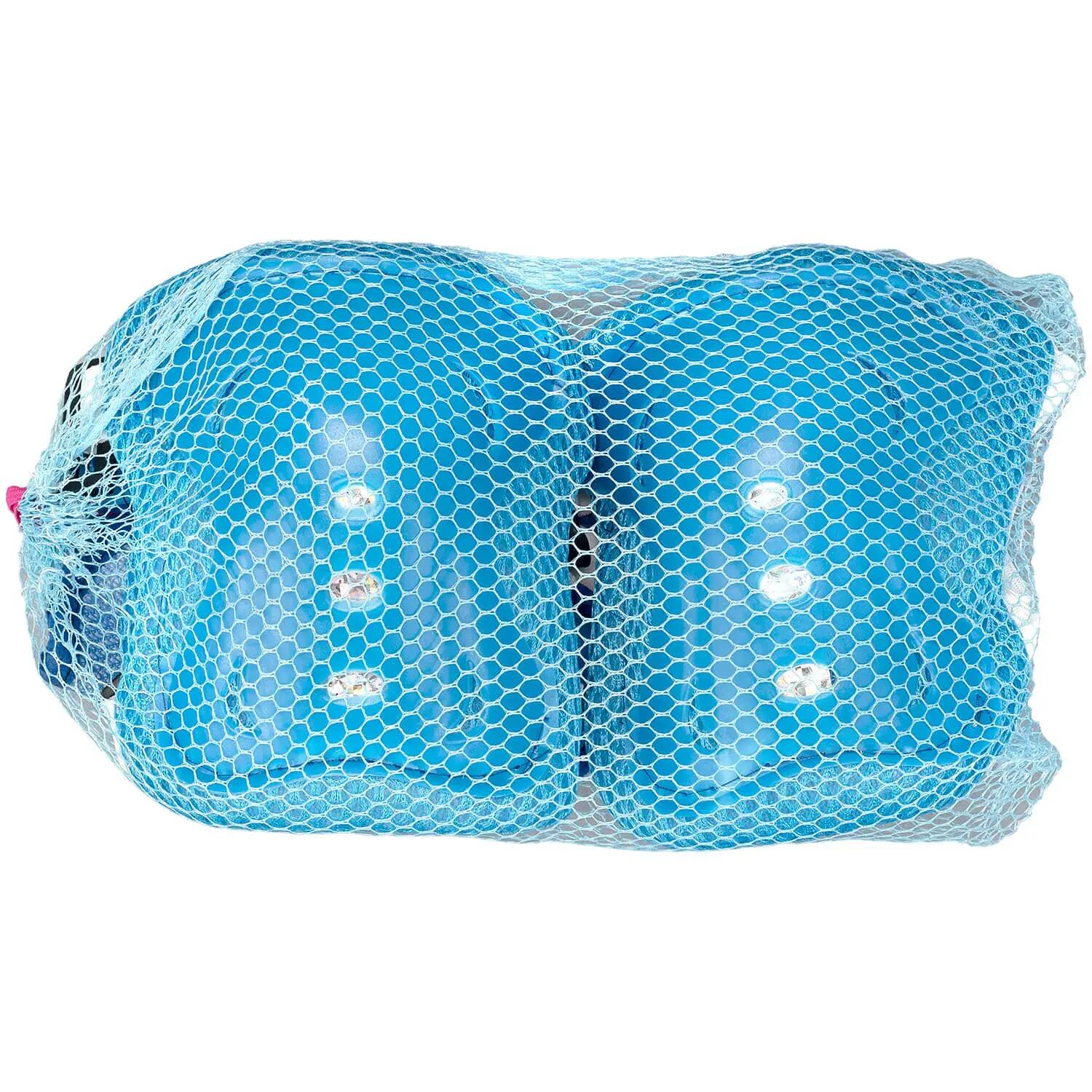 Set role Blue Dinosaur, M (34-37) cu casca, protectii si geanta transport, blue 6/7