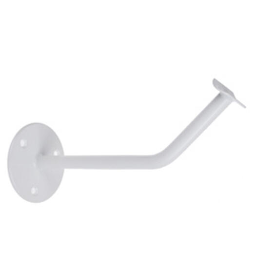 1 x Ballettstangenhalter STANDARD aus Stahl mit 200mm Wandabstand in weiss 1/5
