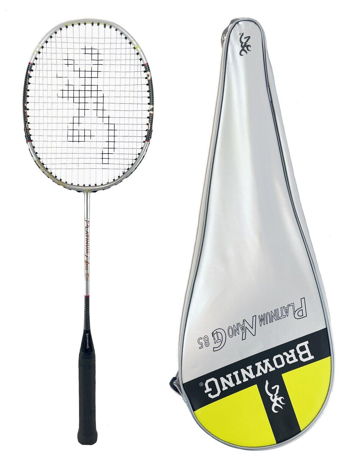 BROWNING Browning Platinum Nano 85 Badminton Racket Including Full Cover