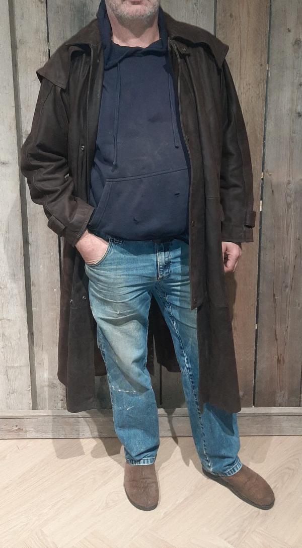 Entre Particuliers - Long manteau  cuir Oakwood 4/5