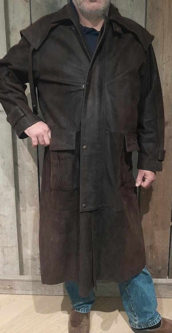 Entre Particuliers - Long manteau  cuir Oakwood 3/5