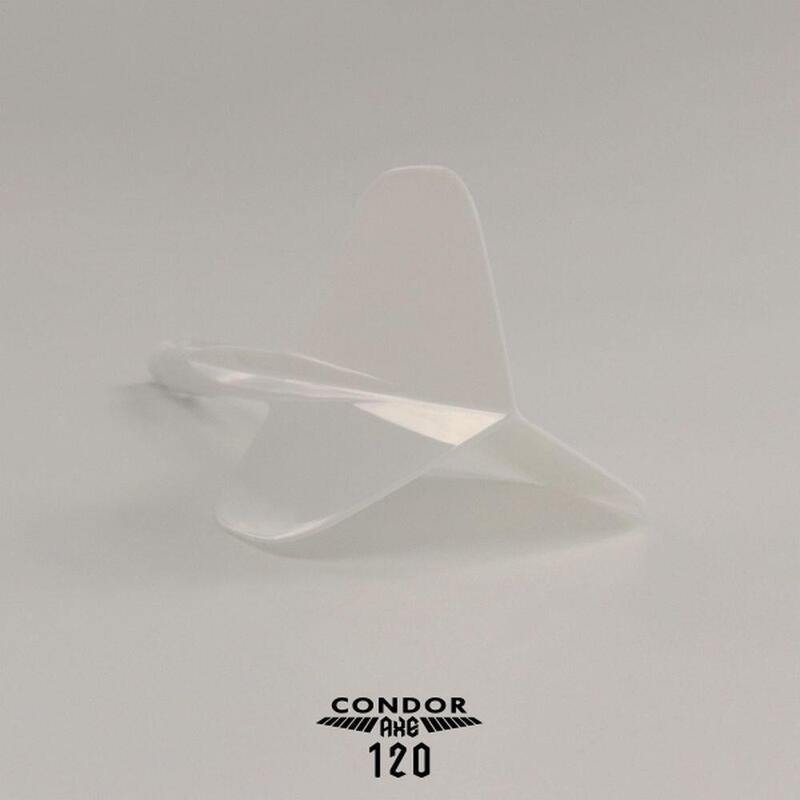Fluturas si tija Condor Axe 120 alb