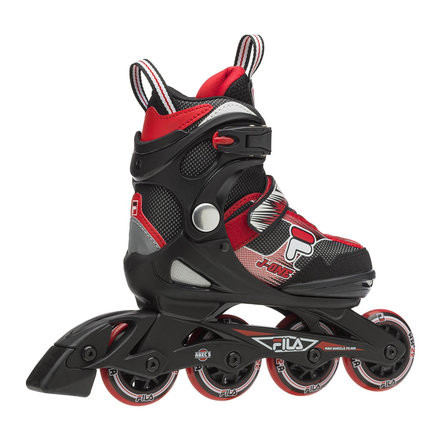 Inline skates voor kinderen J-ONE Zwart 3/6