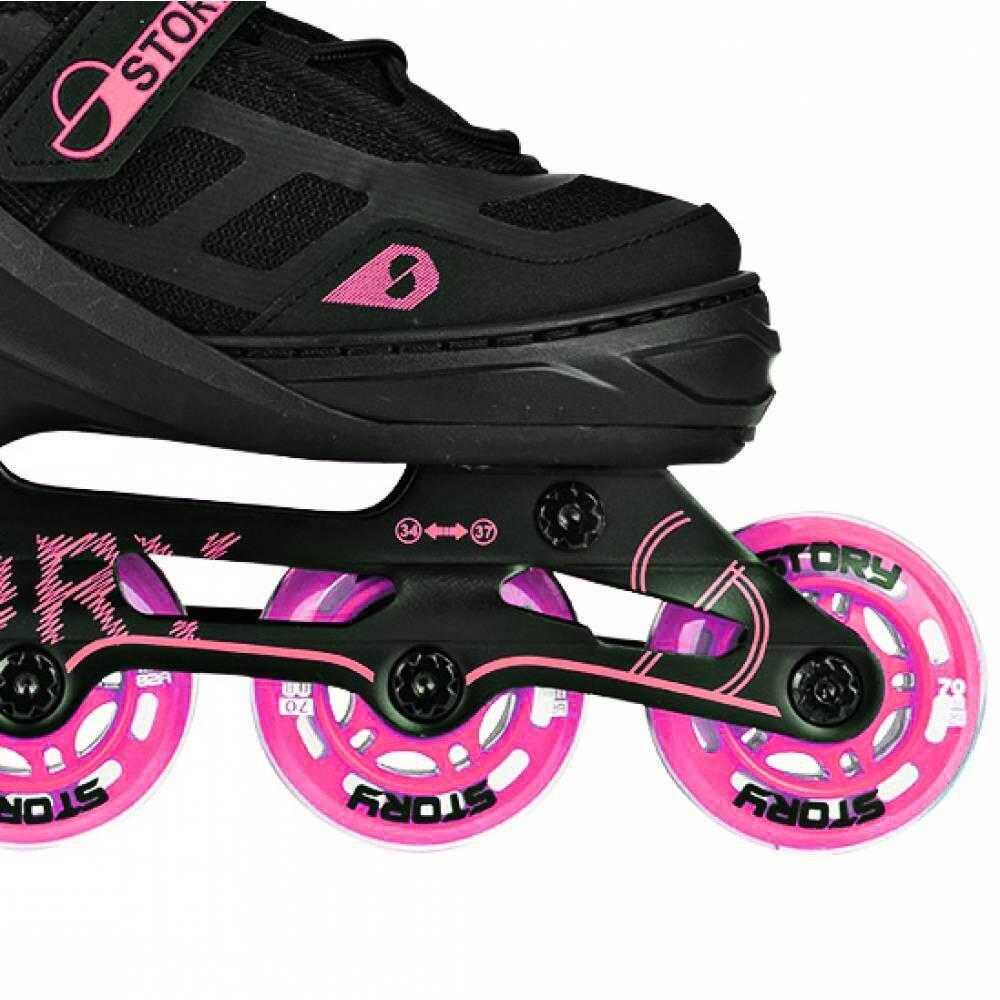 Story Fusion Verstelbare Inline Skate Pink 3/3
