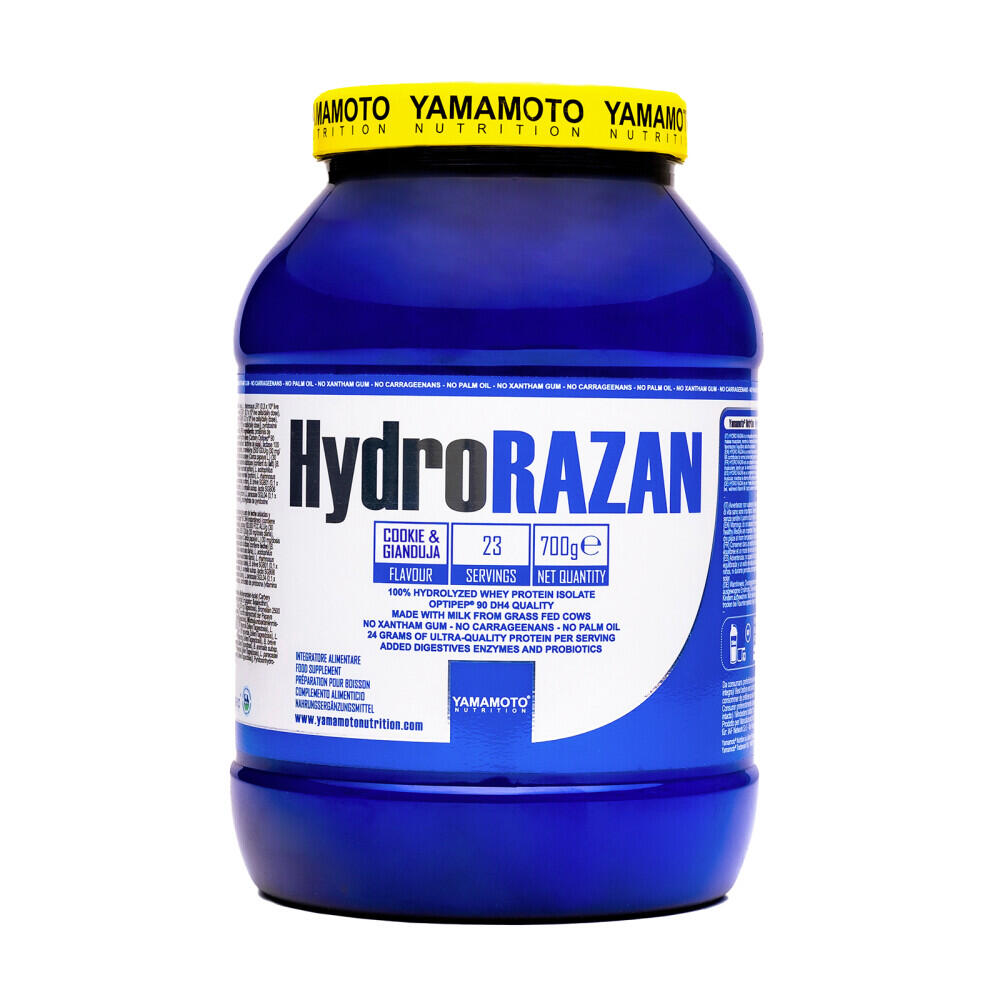 YAMAMOTO Isolato di siero di latte - Hydro RAZAN® Optipep® - Biscotti e Gianduia