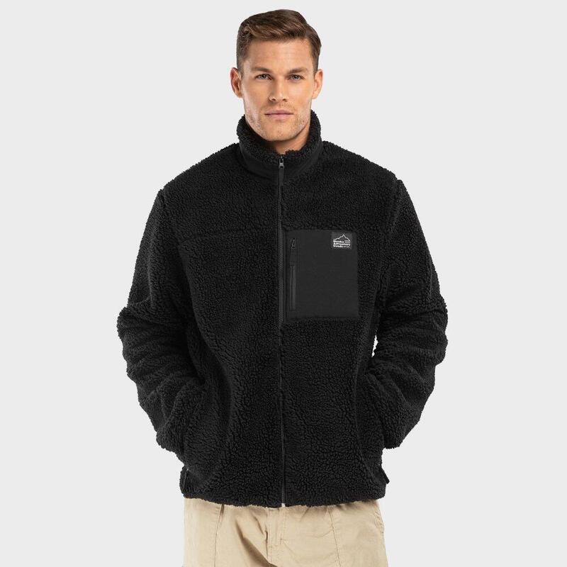 Veste sherpa homme Lifestyle Blackcomb Noir