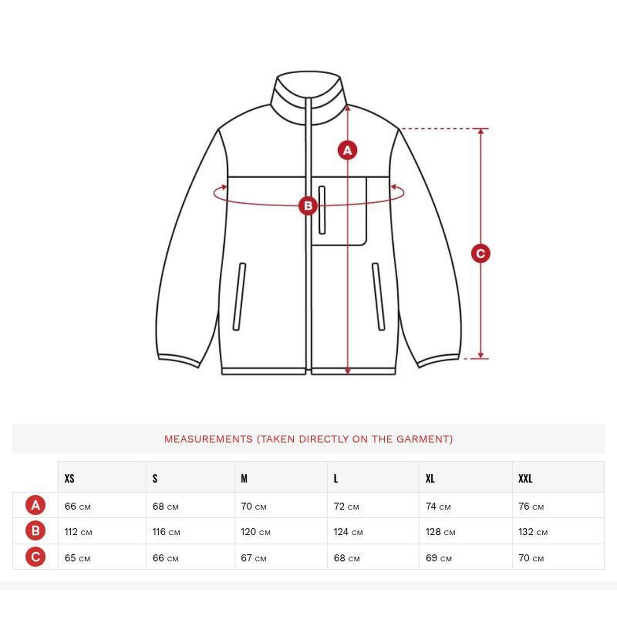 Veste Polaire Sherpa Siroko Blackcomb - Chaud, Doux Et Résistant, Avec Poches Zippées Et Fermeture Éclair