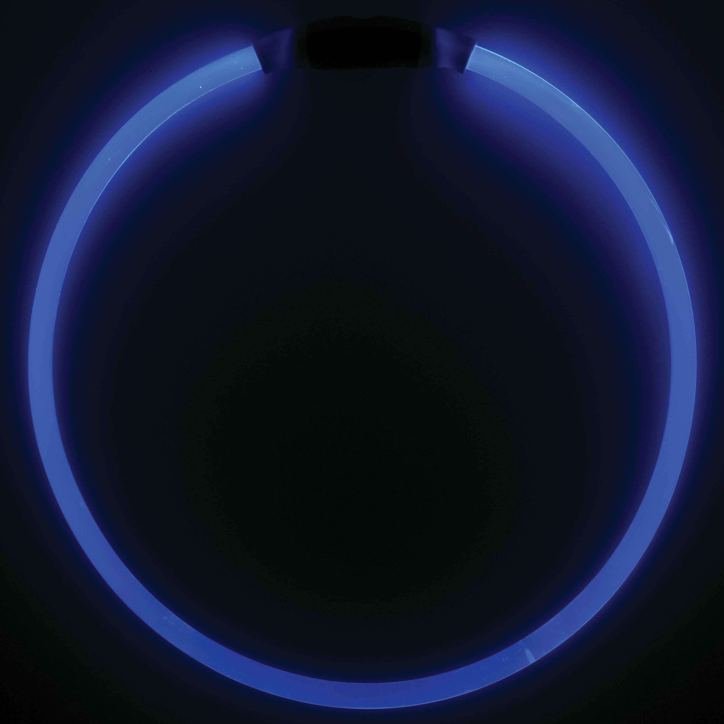 COLLAR NITEHOWL - COLLAR LED PERRO AJUSTABLE - AZUL 2/5