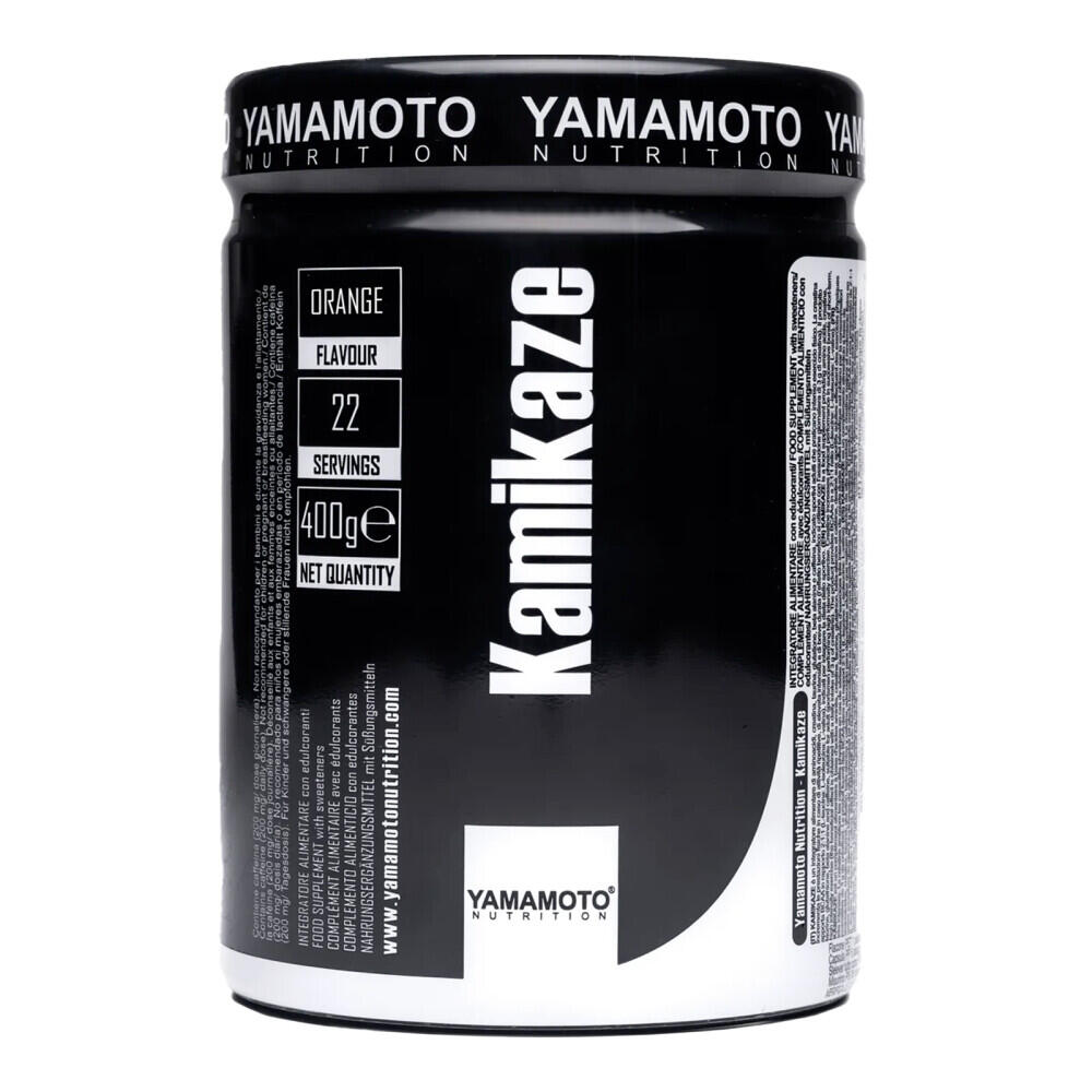 YAMAMOTO Pre-workout - Kamikaze - Arancia 400g