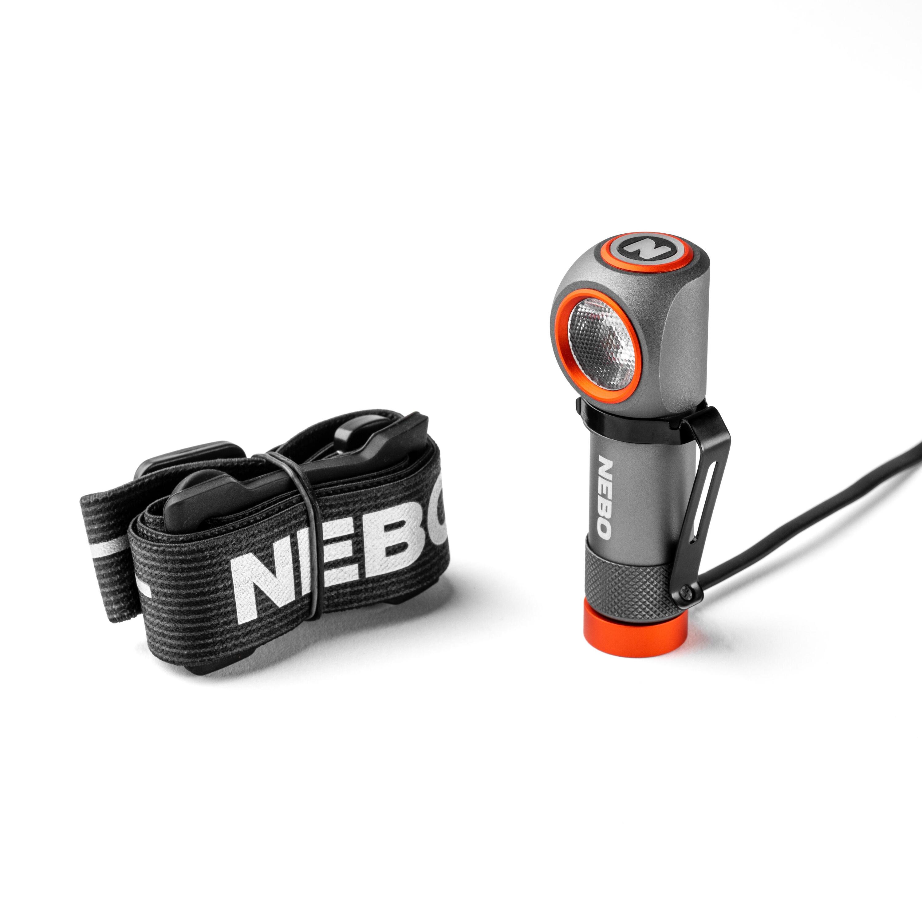 NEBO Linterna EINSTEIN 600+ LINTERNA RECARGABLE 600 LUMENS
