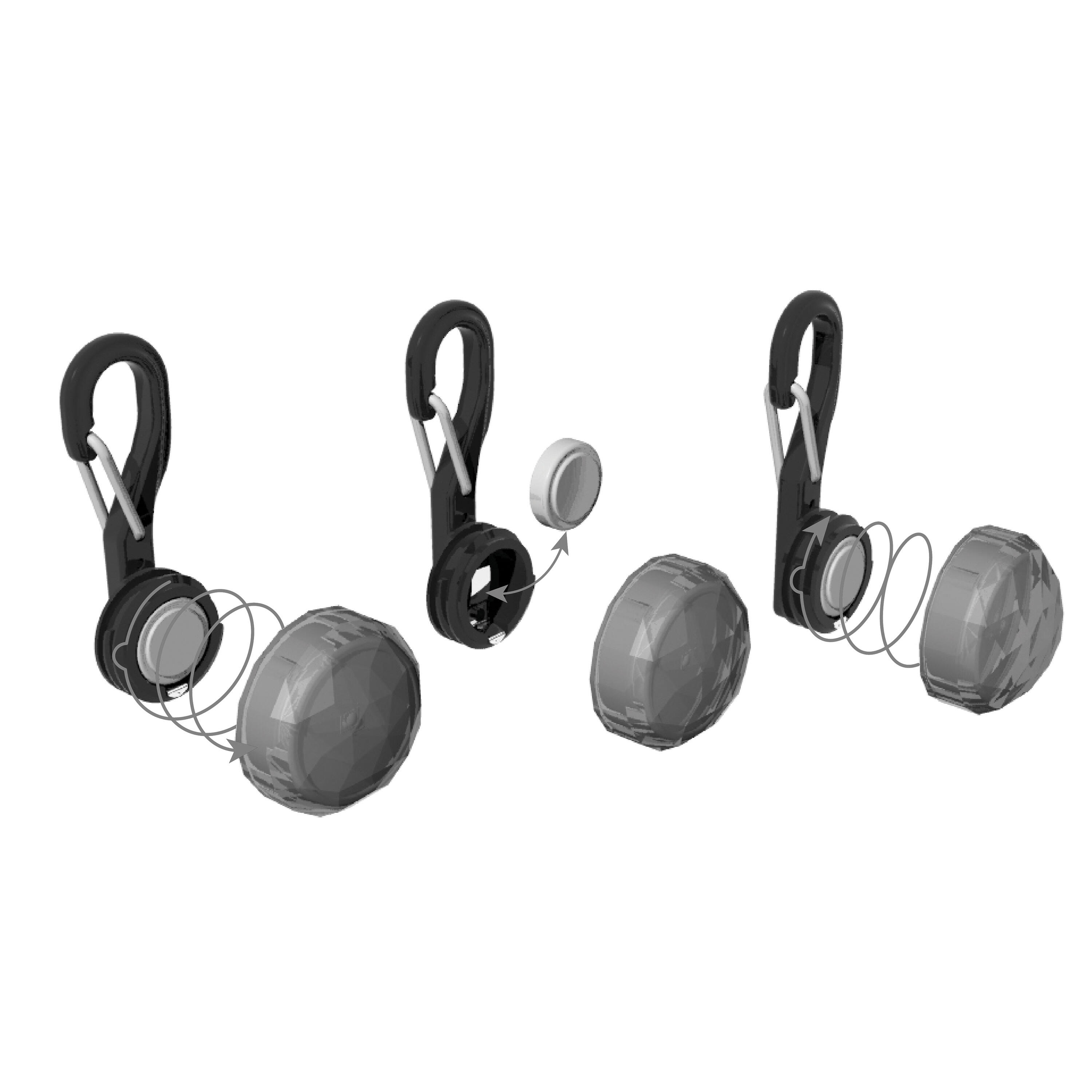 LUZ LED PETLIT -LUZ LED DECORADA CON MOSQUETÓN 3/4