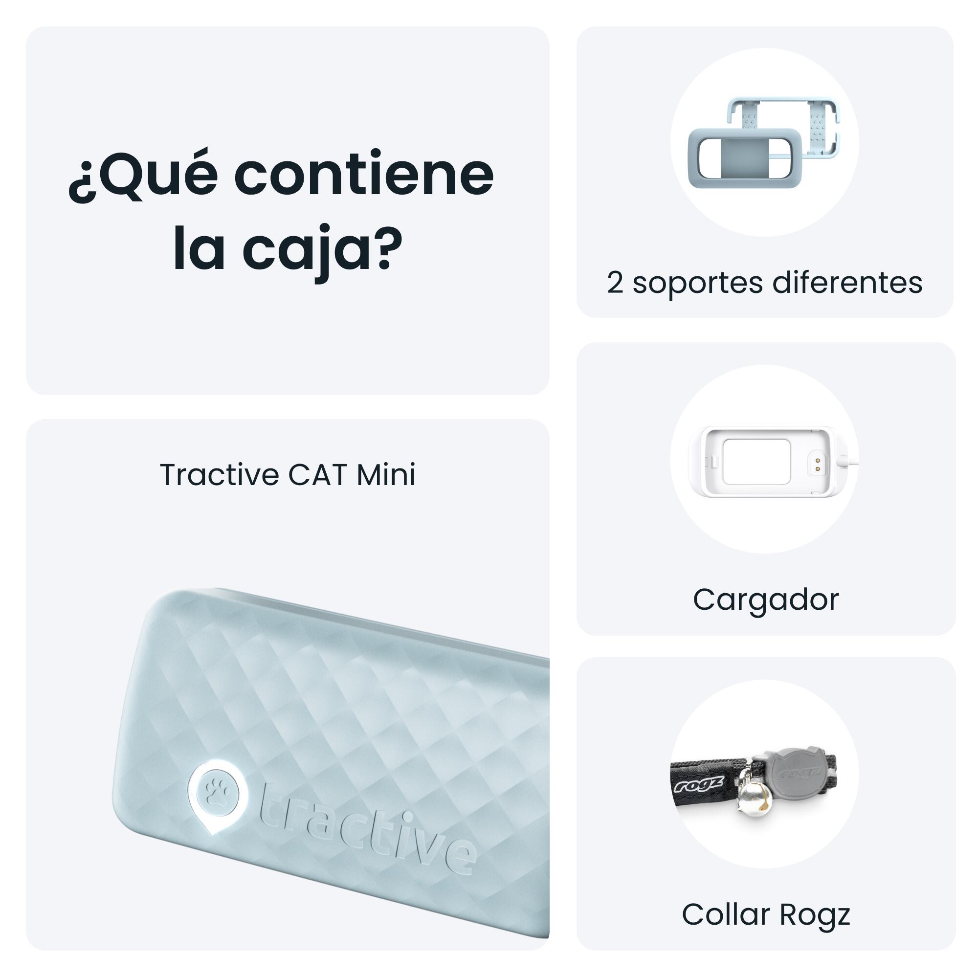 Localizador para gatos con Seguimiento de Actividad - Menta 6/7