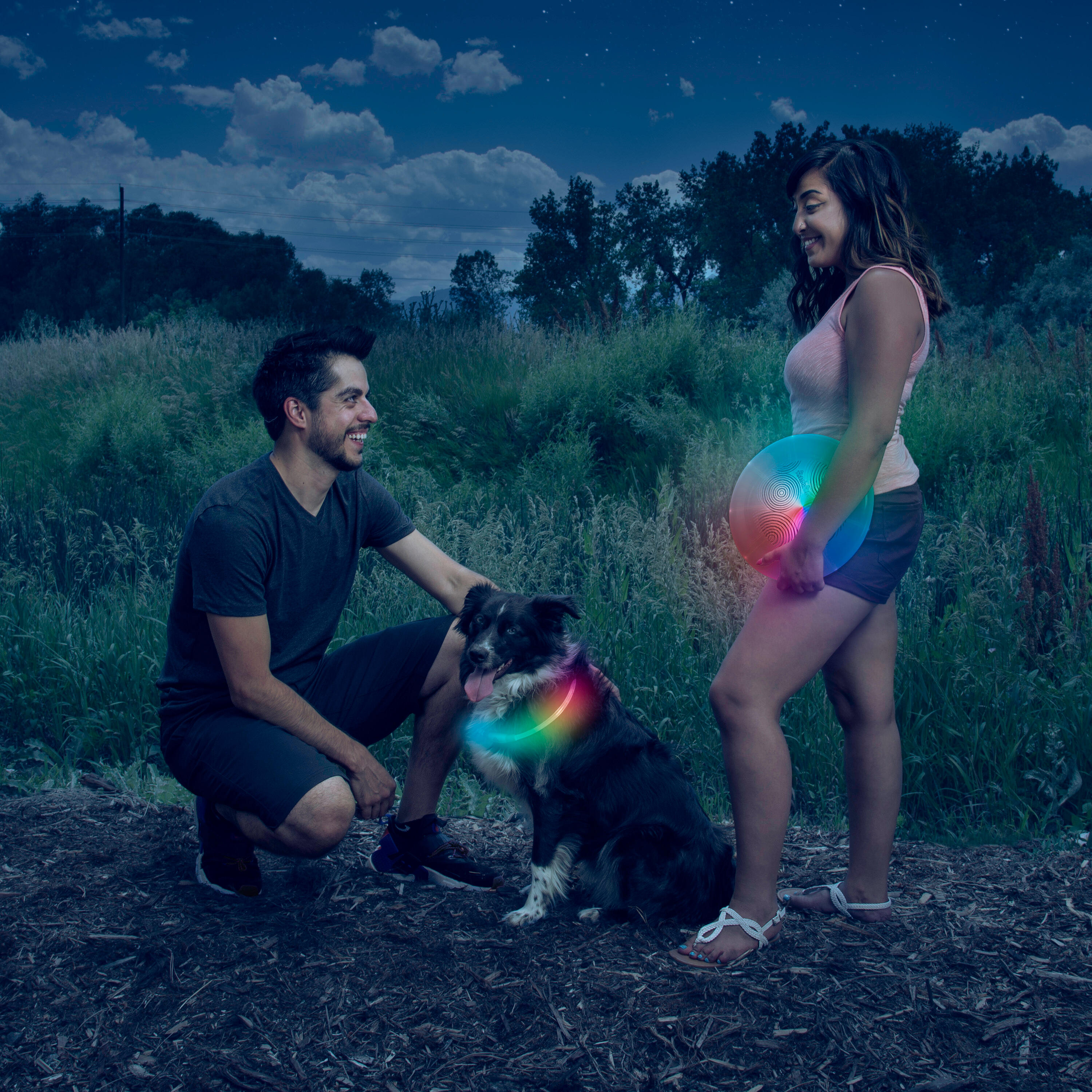COLLAR NITEHOWL RECARGABLE MINI- COLLAR LED PERRO RECARGABLE- MULTICOLOR 5/5