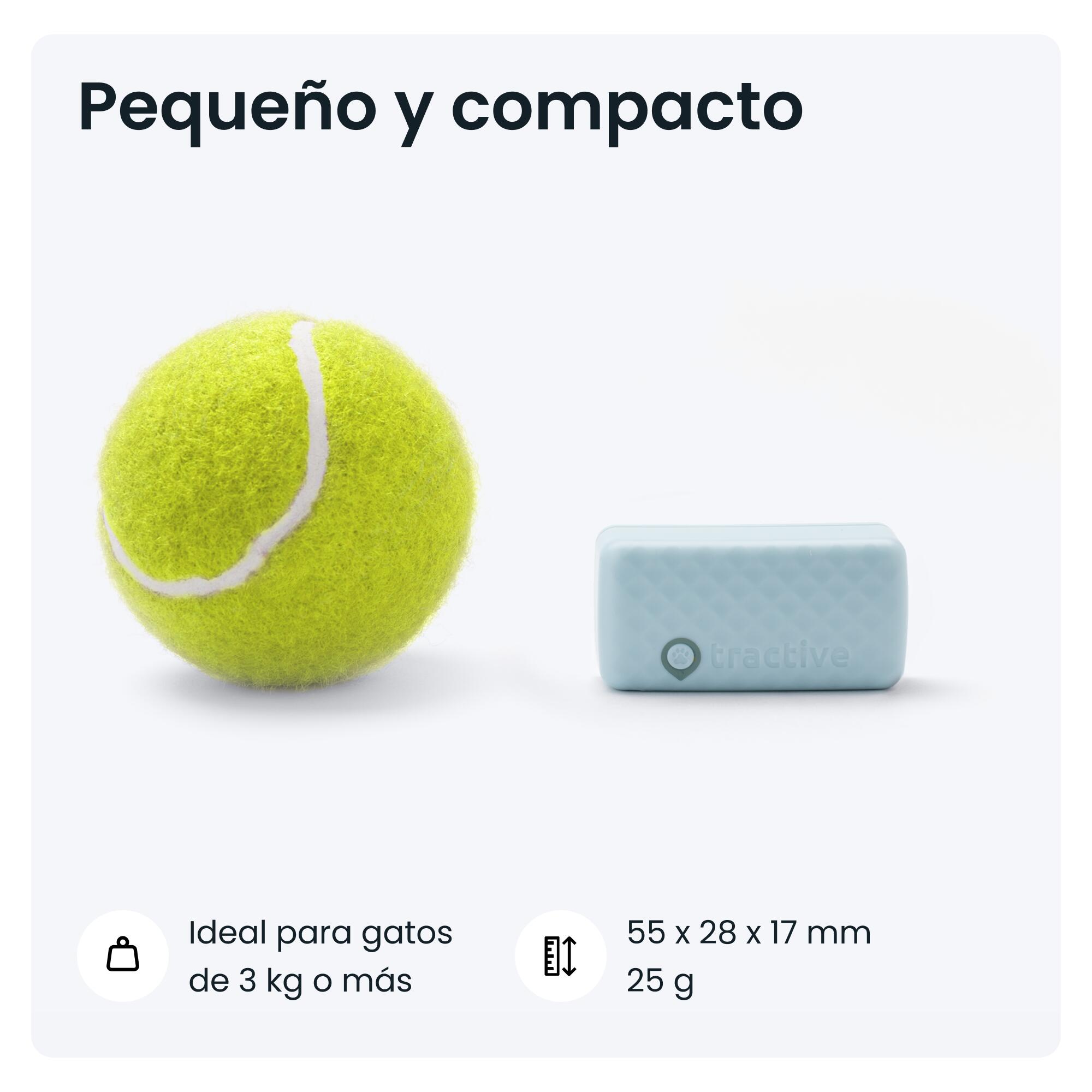 Localizador para gatos con Seguimiento de Actividad - Menta 5/7