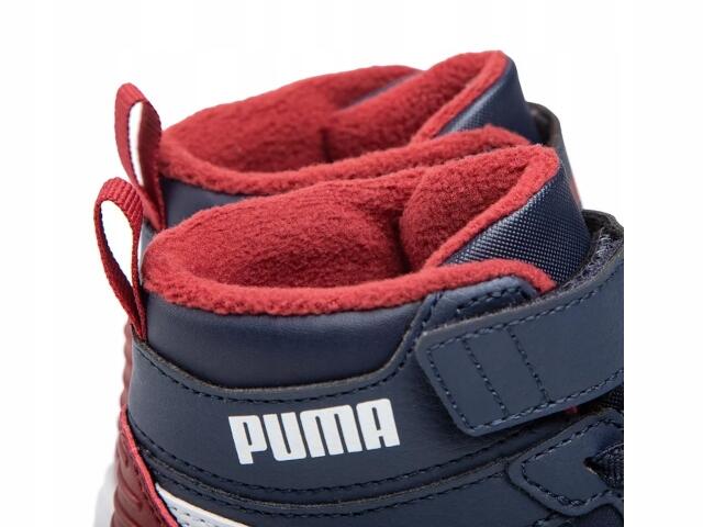 BUTY dziecięce PUMA REBOUND 388244-03 ciepłe 27,5 6/6
