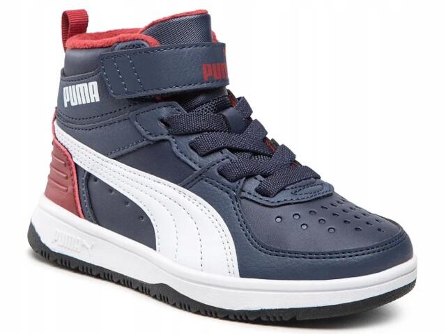 BUTY dziecięce PUMA REBOUND 388244-03 ciepłe 27,5 3/6