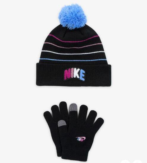 NIKE BERRETTO E GUANTI BLACK