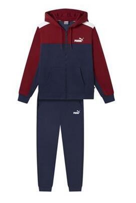TUTA PASSEGGIO SPORTIVA FULL ZIP CON CAPPUCCIO DA UOMO COLORE BORDEAUX BLU BO...