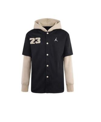 GIACCA JORDAN CON BOTTONI RAGAZZO BLACK