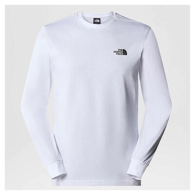 T-shirt met lange mouwen the north face model nf0a87nnfn41 voor mannen